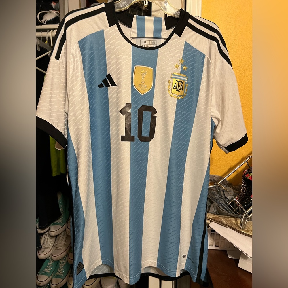 2022 FIFA Champion Messi Jersey